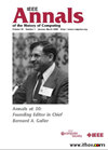 IEEE ANNALS OF THE HISTORY OF COMPUTING雜志封面